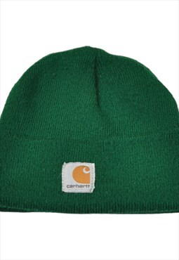 Vintage Carhartt Beanie Hat Green