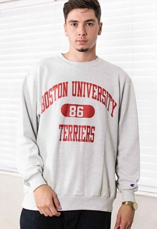 VINTAGE CHAMPION SWEATSHIRT LOGO 90S XL18.0