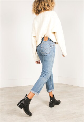 VINTAGE 80'S LEVI'S STRAIGHT AMERICAN JEANS / 0015 / 403
