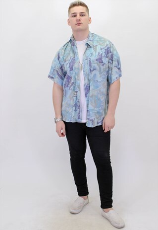 VINTAGE PATTERN FESTIVAL SHIRT