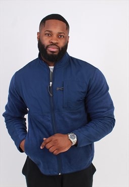 Men's Vintage Chaps Blue Fleece Jacket