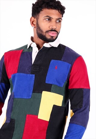 RALPH LAUREN LONG POLO SHIRT T641