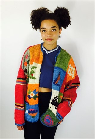 GORGEOUS FESTIVAL BOHO KNITTED CARDIGAN