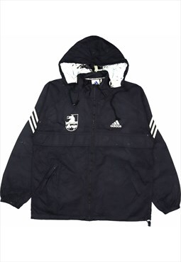 Adidas 90's Quarter Zip Waterproof Zip Up Windbreaker Large 