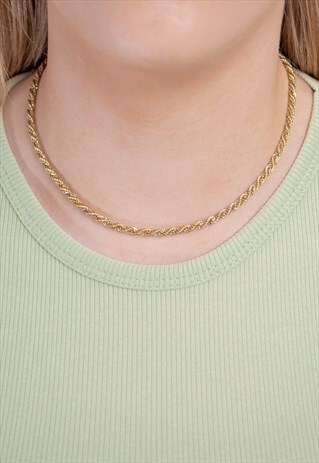 VINTAGE MONET ROPE CHAIN