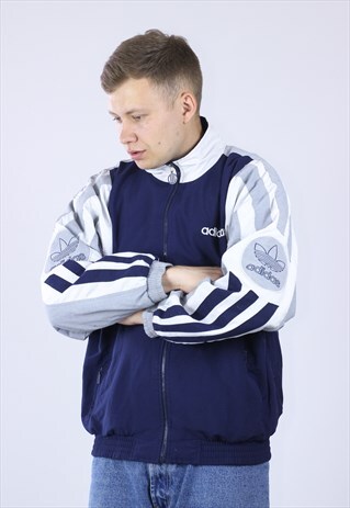 VINTAGE MENS ADIDAS ORIGINALS TRACK SUIT JACKET