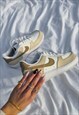NIKE CUSTOM AIR FORCE 1 BEIGE AND BROWN (SMALLER SIZES)