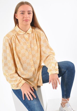 VINTAGE 80'S POLKA DOT SHIRT