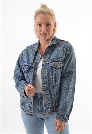 LEVI'S ACID WASH DENIM JACKET GDF2037