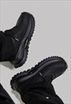 PLATFORM SNEAKERS TRACTOR SOLE GRUNGE TRAINERS RAVER SHOES