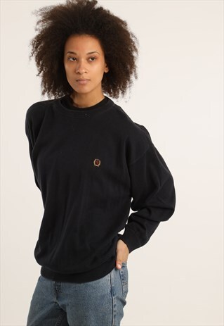 VINTAGE TOMMY HILFIGER EMBROIDERED LOGO SWEATSHIRT