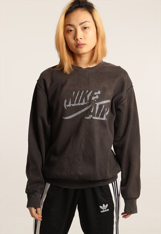 VINTAGE NIKE AIR EMBROIDERED LOGO SWEATSHIRT