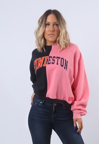 CROPPED SWEATSHIRT JUMPER OVERSIZED BICH REBORN HYBRID (FU5D