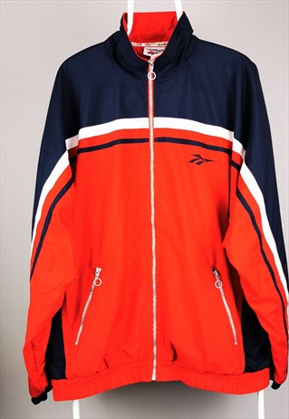vintage reebok windbreaker jacket