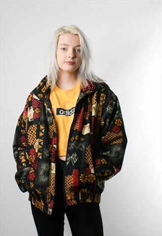VINTAGE BOMBER JACKET SHELL JACKET WINDBREAKER