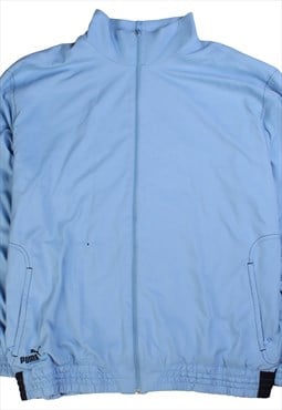 Puma  Full Zip Up Windbreaker Jacket XXLarge (2XL) Blue