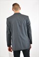 VINTAGE 90'S STRIPPED BLAZER JACKET
