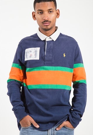 VINTAGE 80S POLO RALPH LAUREN POLO T-SHIRT / S1023