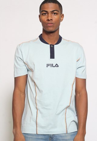 VINTAGE FILA T-SHIRT BLUE