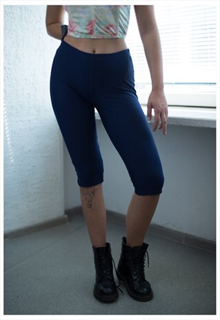 VINTAGE 90'S NAVY LEGGING