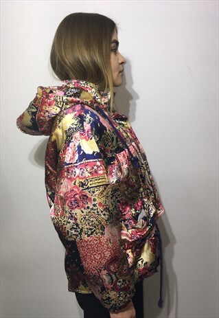 VINTAGE 90' OLDSCHOOL UNIQUE MULTI JACKET