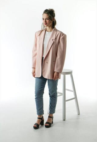 PINK BOYFRIEND BLAZER / LIGHT SUMMER BLAZER