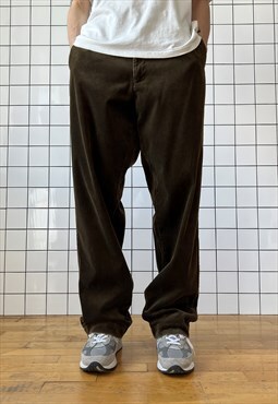 Vintage POLO RALPH LAUREN Corduroy Pants Trousers Brown