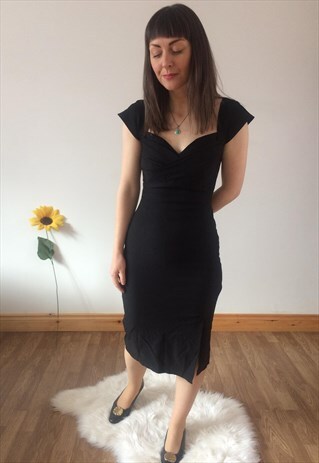 VINTAGE BLACK PARTY DRESS