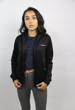 VINTAGE CARHARTT 90'S BLACK SPORTS JACKET