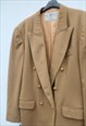 STUNNING AQUASCUTUM DOUBLE BREAST 90S ENGLAND WOOL BLAZER