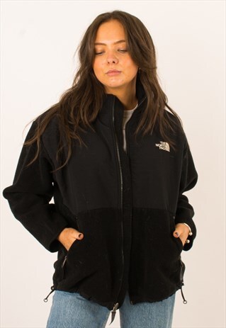 VINTAGE BLACK THE NORTH FACE DENALI FLEECE