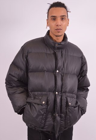 VINTAGE CALVIN KLEIN PADDED JACKET BLACK