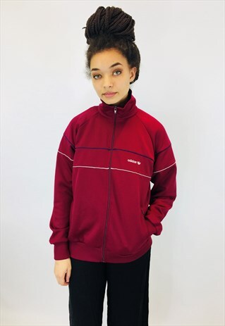 VINTAGE ADIDAS 80S TREFOIL ORIGINALS TRACKSUIT JACKET