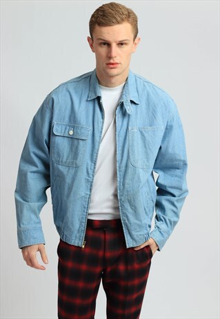 VINTAGE POLO RALPH LAUREN LIGHT DENIM JACKET