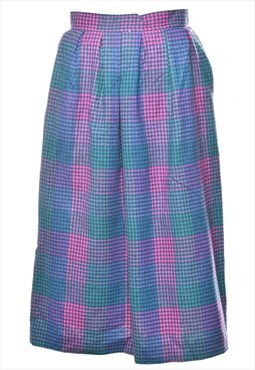Beyond Retro Vintage 1980s Pendleton Wool Skirt - S