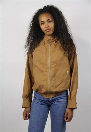VINTAGE LEVIS BROWN BOMBER JACKET