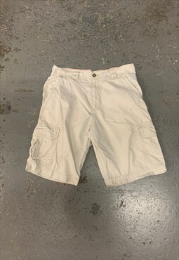EDDIE BAUER Cargo Shorts in White
