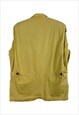 VINTAGE BLUELINE 90S JACKET WITH SHOULDER PAD IN YELLOW L