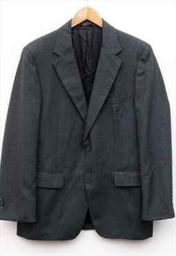 BOTANY 500 UK 40 Wool Blazer Pinstriped Coat Suit Jacket 