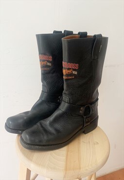Vintage Levi's Boots in Black size UK 10.5 EU 45