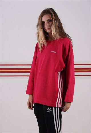 PINK ADIDAS SWEATSHIRT