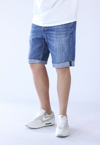 VINTAGE MENS PRADA DENIM SHORTS