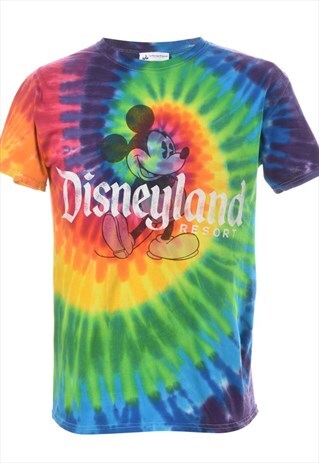 tie dye cartoon shirt