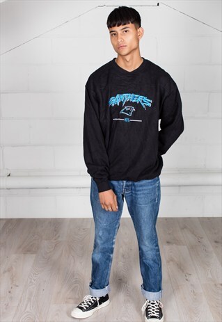 VINTAGE BLACK PANTHERS UNISEX SWEATSHIRT