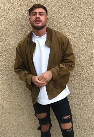 CLASSIC VINTAGE UNISEX SILK BOMBER JACKET