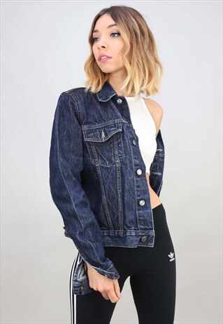 VINTAGE OVERSIZED GAS DENIM JACKET