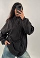 VINTAGE STARTER BLACK FULL ZIP TRACK JACKET WINDBREAKER