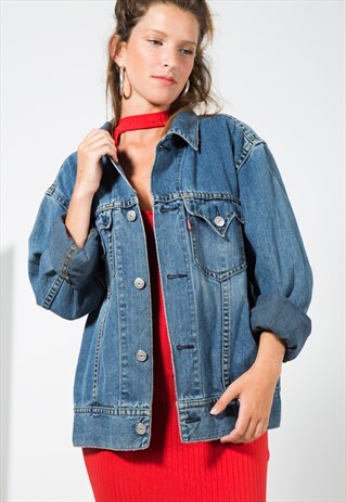 VINTAGE 80S LEVI'S DENIM JACKET / S1551