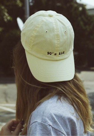 YELLOW 90'S KID CAP