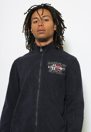 VINTAGE NAPAPIJRI FULL ZIP SWEATSHIRT